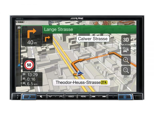 Navigation-System-X803D-U-3D-map