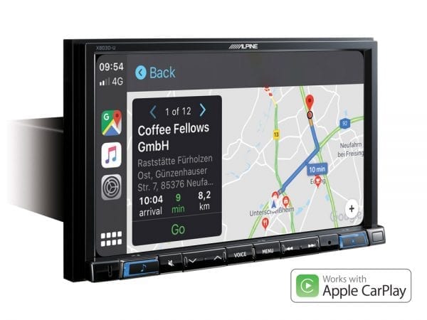 Navigation-System-X803D-U-Apple-CarPlay-Map
